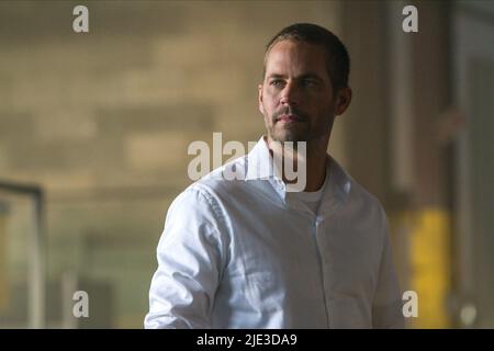 PAUL WALKER, FAST and FURIOUS 7, 2015 Stock Photo