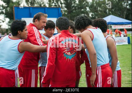 PRATTS,DURAN,AVELAR,ORTIZ,MARTINEZ,RODRIGUEZ,AGUERO,COSTNER, MCFARLAND  USA, 2015 Stock Photo