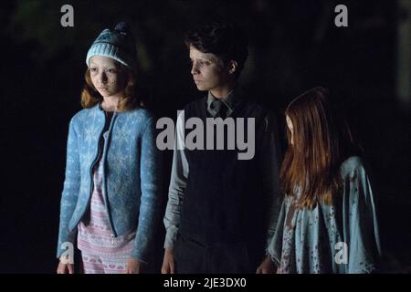 HALEY,ZUMANN,RAINEY, SINISTER 2, 2015 Stock Photo