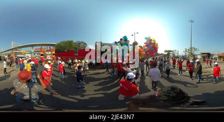 360 degree panoramic view of Viva Carnival 2021