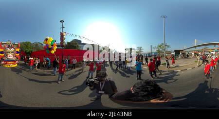 360 degree panoramic view of Viva Carnival 2021