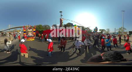 360 degree panoramic view of Viva Carnival 2021