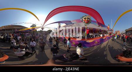 360 degree panoramic view of Viva Carnival 2021