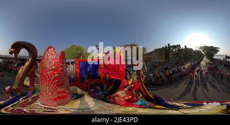 360 degree panoramic view of Viva Carnival 2021