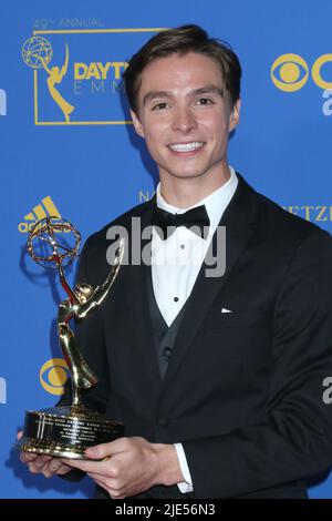 June 24, 2022, Pasadena, CA, USA: LOS ANGELES - JUN 24:  Nicholas Alexander Chavez at the 49th Daytime Emmys Awards at Pasadena Convention Center on June 24, 2022 in Pasadena, CA (Credit Image: © Kay Blake/ZUMA Press Wire) Stock Photo