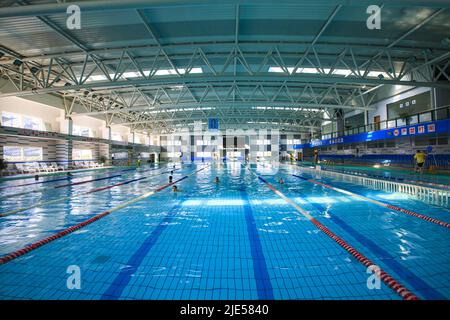 Zhejiang ningbo yinzhou sports center gymnasium stadium Stock Photo - Alamy