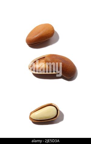 Pine seeds, pine nuts Stock Photo