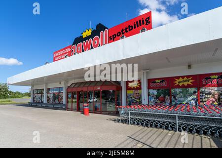 Jawoll store in Rendsburg, Germany Stock Photo