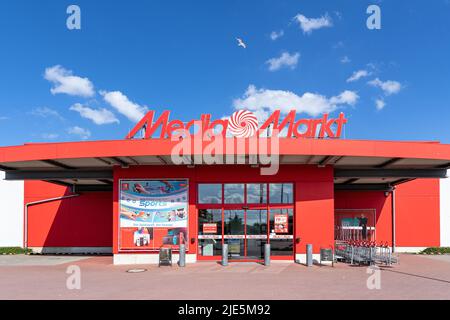 Betrokken Bestrating Turbine Media Markt store in Rendsburg, Germany Stock Photo - Alamy