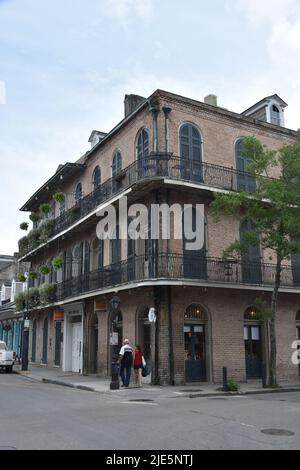 Sights around New Orlean’s historic French Quarter Stock Photo