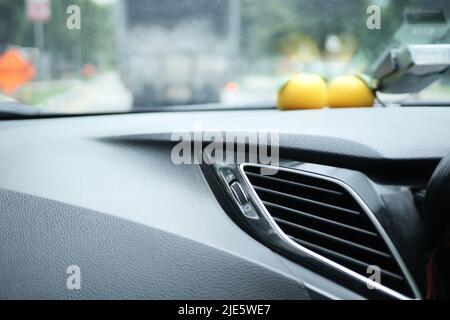 car air conditioner grid pane, Stock Photo