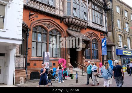 beaney house of art and knowledge,high street,city of canterbury,east kent,uk june 2022 Stock Photo