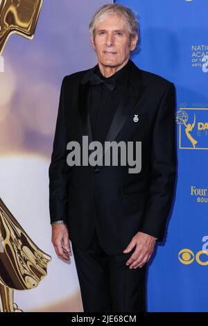 PASADENA, LOS ANGELES, CALIFORNIA, USA - JUNE 24: Michael Bolton arrives at the 49th Daytime Emmy Awards held at the Pasadena Convention Center on June 24, 2022 in Pasadena, Los Angeles, California, United States. (Photo by Xavier Collin/Image Press Agency) Stock Photo