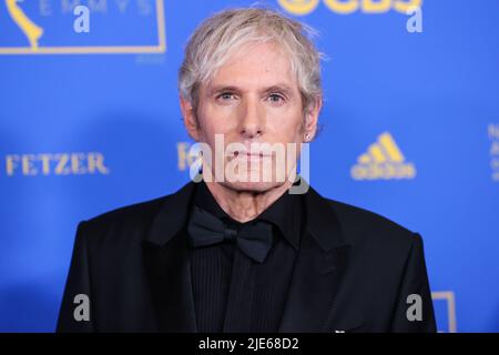 PASADENA, LOS ANGELES, CALIFORNIA, USA - JUNE 24: Michael Bolton arrives at the 49th Daytime Emmy Awards held at the Pasadena Convention Center on June 24, 2022 in Pasadena, Los Angeles, California, United States. (Photo by Xavier Collin/Image Press Agency) Stock Photo