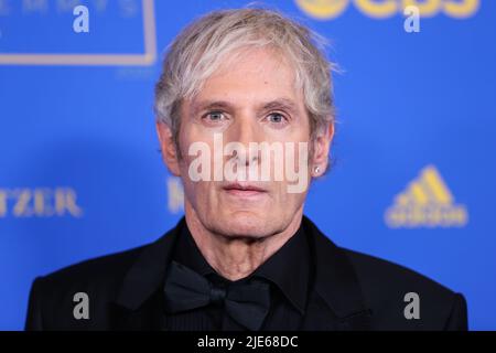 PASADENA, LOS ANGELES, CALIFORNIA, USA - JUNE 24: Michael Bolton arrives at the 49th Daytime Emmy Awards held at the Pasadena Convention Center on June 24, 2022 in Pasadena, Los Angeles, California, United States. (Photo by Xavier Collin/Image Press Agency) Stock Photo