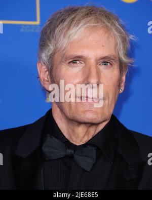 PASADENA, LOS ANGELES, CALIFORNIA, USA - JUNE 24: Michael Bolton arrives at the 49th Daytime Emmy Awards held at the Pasadena Convention Center on June 24, 2022 in Pasadena, Los Angeles, California, United States. (Photo by Xavier Collin/Image Press Agency) Stock Photo