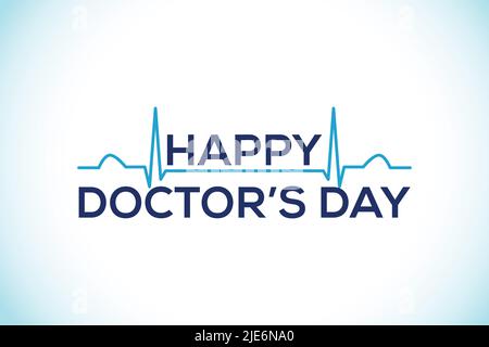 National doctors day. World doctors day template. Vector illustration. Stock Vector