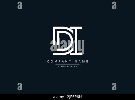 Alphabet Abstract Letter Icon Logo DI Stock Vector