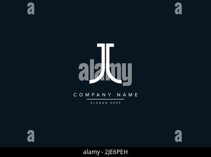 Alphabet Abstract Letter Icon Logo JJ Stock Vector