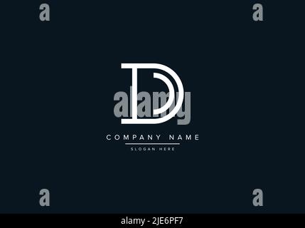 Alphabet Abstract Letter Icon Logo ID Stock Vector