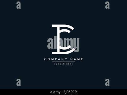 Alphabet Abstract Letter Icon Logo IC Stock Vector