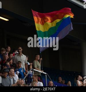 Oslo, Norway. 25th June, 2022. The International friendly game between Norway and New Zealand at Ullevaal stadium in Oslo, Norway Ane Frosaker/SPP Credit: SPP Sport Press Photo. /Alamy Live News Stock Photo