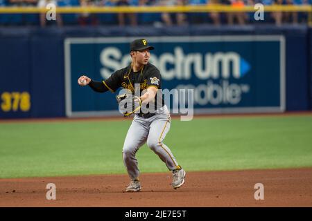 June 25, 2022: Pittsburgh Pirates shortstop Oneil Cruz (15) waits
