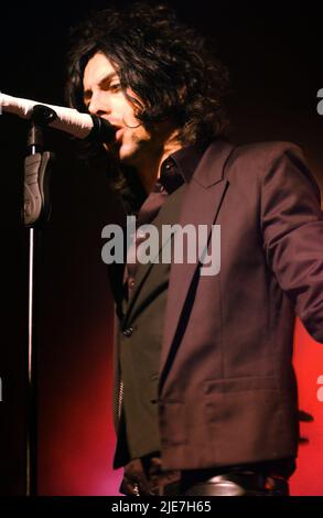 Ian Watkins, Lostprophets live in concert at Birmingham O2 Academy, 18th August 2008 Stock Photo