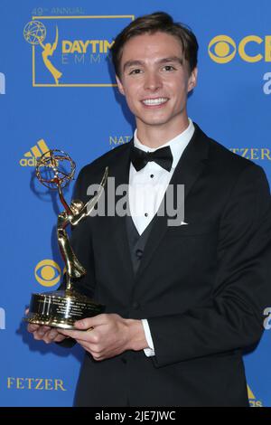 Nicholas Alexander Chavez at the 49th Daytime Emmys Awards at Pasadena