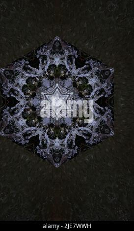 Abstract computer generated imagery Stock Photo