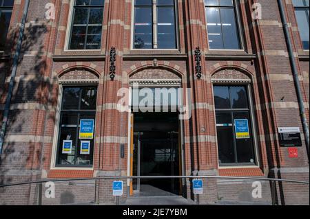 Bushuis Building At Amsterdam The Netherlands 23-6-2022 Stock Photo