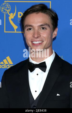 LOS ANGELES - JUN 24:  Nicholas Chavez at the 49th Daytime Emmys Awards at Pasadena Convention Center on June 24, 2022 in Pasadena, CA Stock Photo