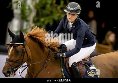 ROTTERDAM - Wilma Hellstrom (Sweden) In Action During The Nations Cup ...