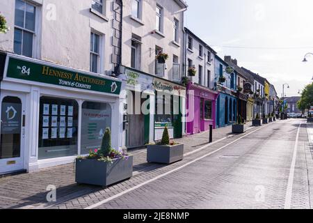 Portlaoise main street, Republic of Ireland Stock Photo