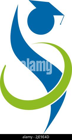 Education logo design inspiration vector template Stock Vector