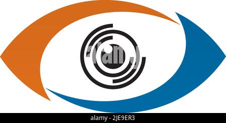 Eye logo icon design inspiration vector template Stock Vector
