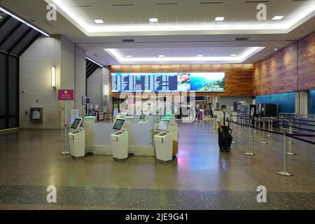 Honolulu Airport terminal Stock Photo