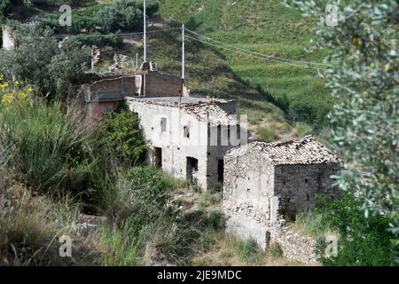 Perlupo Reggio Calabria - Ancient ruins Stock Photo