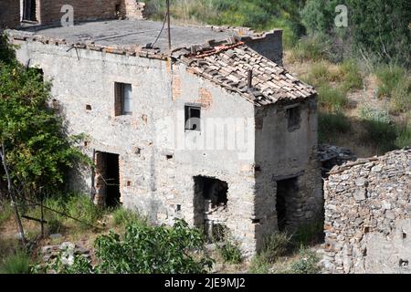 Perlupo Reggio Calabria - Ancient ruins Stock Photo