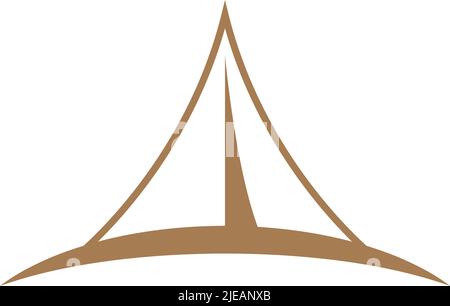 Camping icon logo design illustration template vector Stock Vector