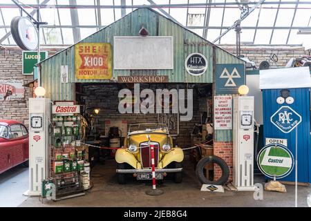 the carding shed, holmfirth Stock Photo