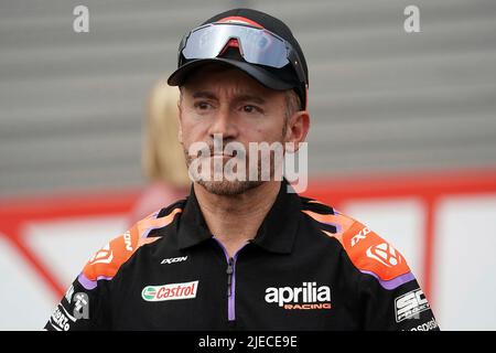 06/26/2022, TT Circuit Assen, Assen, Grand Prix of the Netherlands 2022, in the picture Max Biaggi Stock Photo