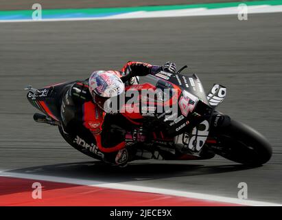 06/26/2022, TT Circuit Assen, Assen, Grand Prix of the Netherlands 2022, in the picture Aleix Espargaro from Spain, Aprilia Racing Stock Photo