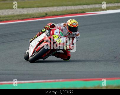 06/26/2022, TT Circuit Assen, Assen, Grand Prix of the Netherlands 2022, in the picture Marcos Ramirez from Spain, Forward Racing Stock Photo