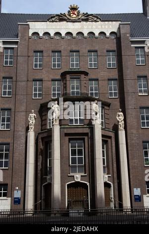 The Ministry of Defence building, Kalvermarkt  The Hague, Netherlands. Stock Photo