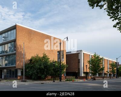 AT&T switching building Stock Photo