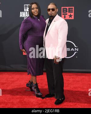 Kelly Price at arrivals for BET Awards, Shrine Auditorium, Los Angeles ...