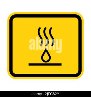 Hot Liquids Symbol Sign Isolate On White Background,Vector Illustration EPS.10 Stock Vector