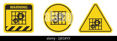 PPE Icon.Use Guards Protection Symbol Sign Isolate On White Background,Vector Illustration EPS.10 Stock Vector