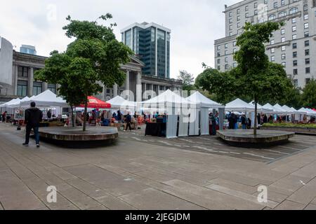 Pinoy heritage cultural festival 2022 in downtown Vancouver, BC Canada